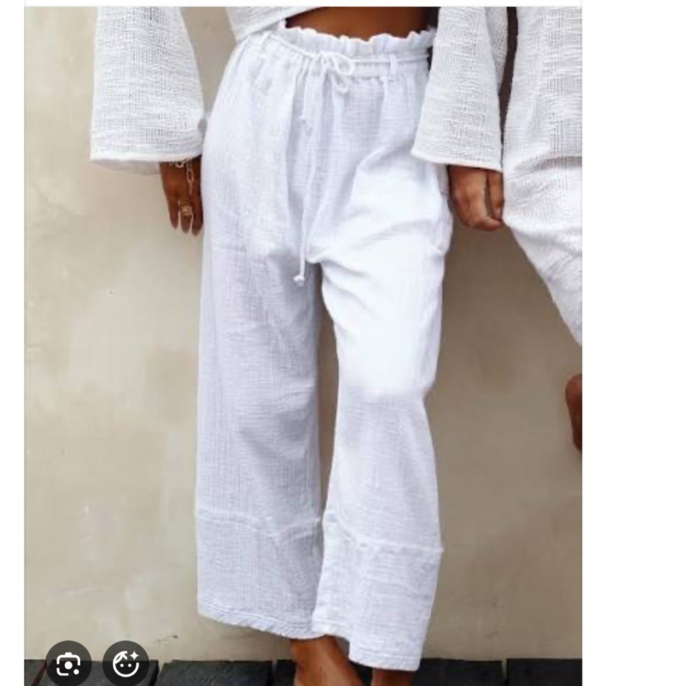 Maurie + Eve BLACK GAUZE PANTS